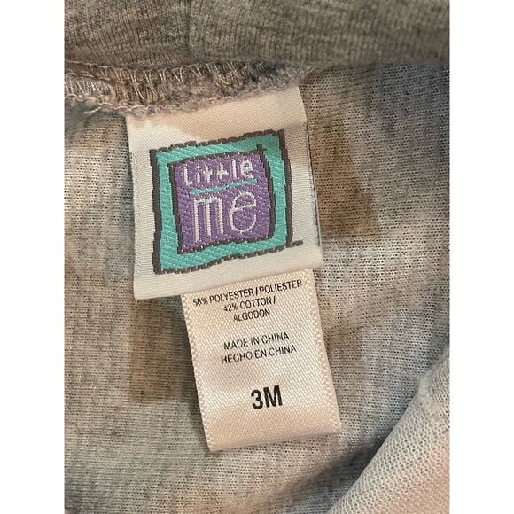 Little Me     Boy's Firetruck fireman zip hoodie 3months - Picture 5 of 5